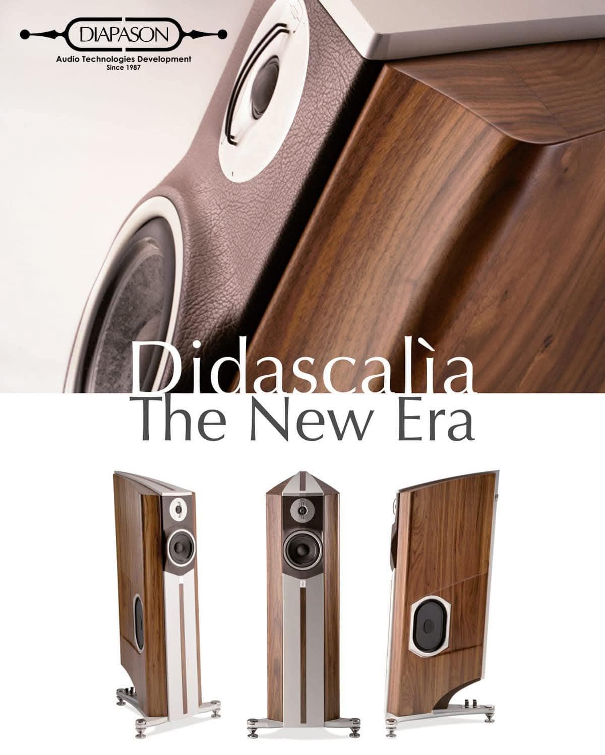 Diapason speakers Didascalìa BY Paolo Tezzon