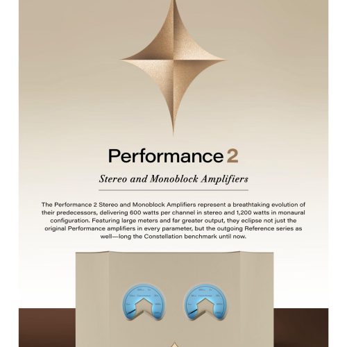 Constellation Audio Performance 2 Stereo  /  Monoblock Amplifier