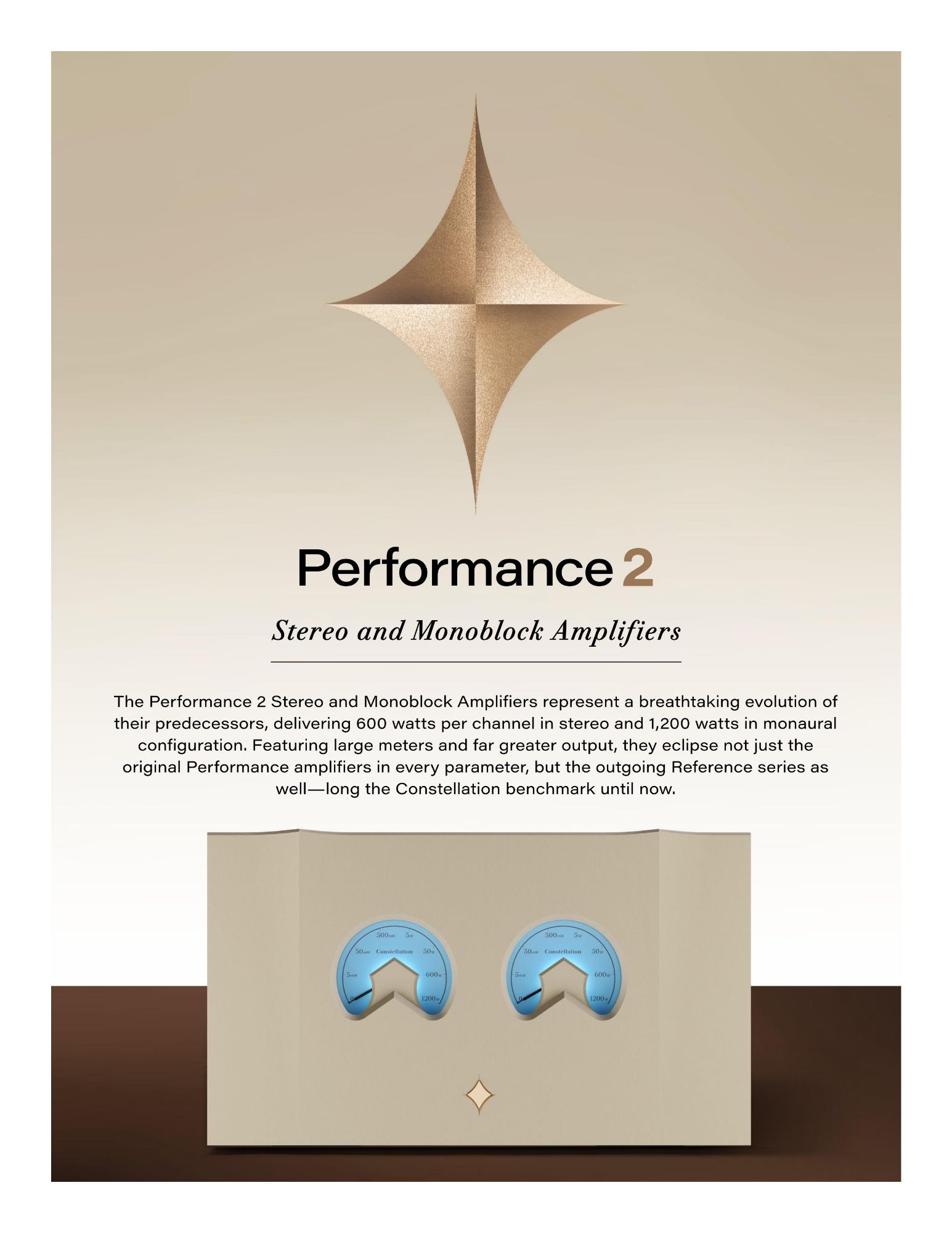 Constellation Audio Performance 2 Stereo  /  Monoblock Amplifier