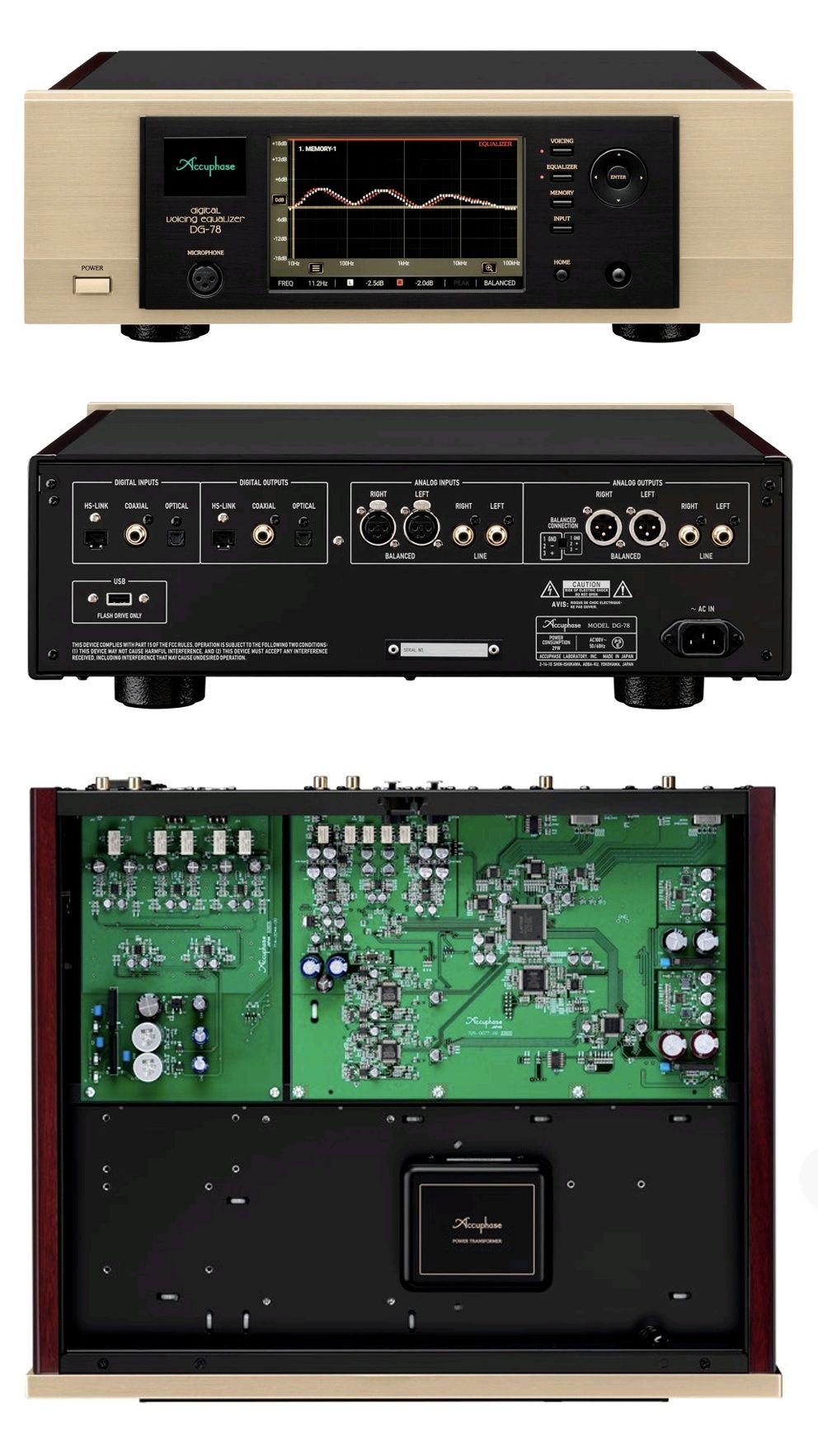 Accuphase DG-78 Digital Voicing Equalizer