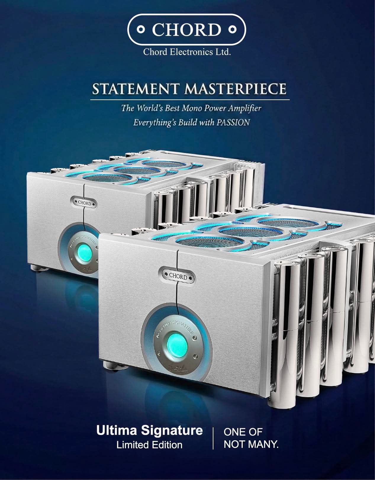 CHORD Electronics Ultima Signature Limited Edition